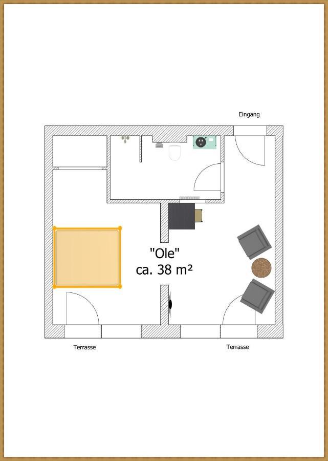Dat Luette Nest Brodersby  Extérieur photo